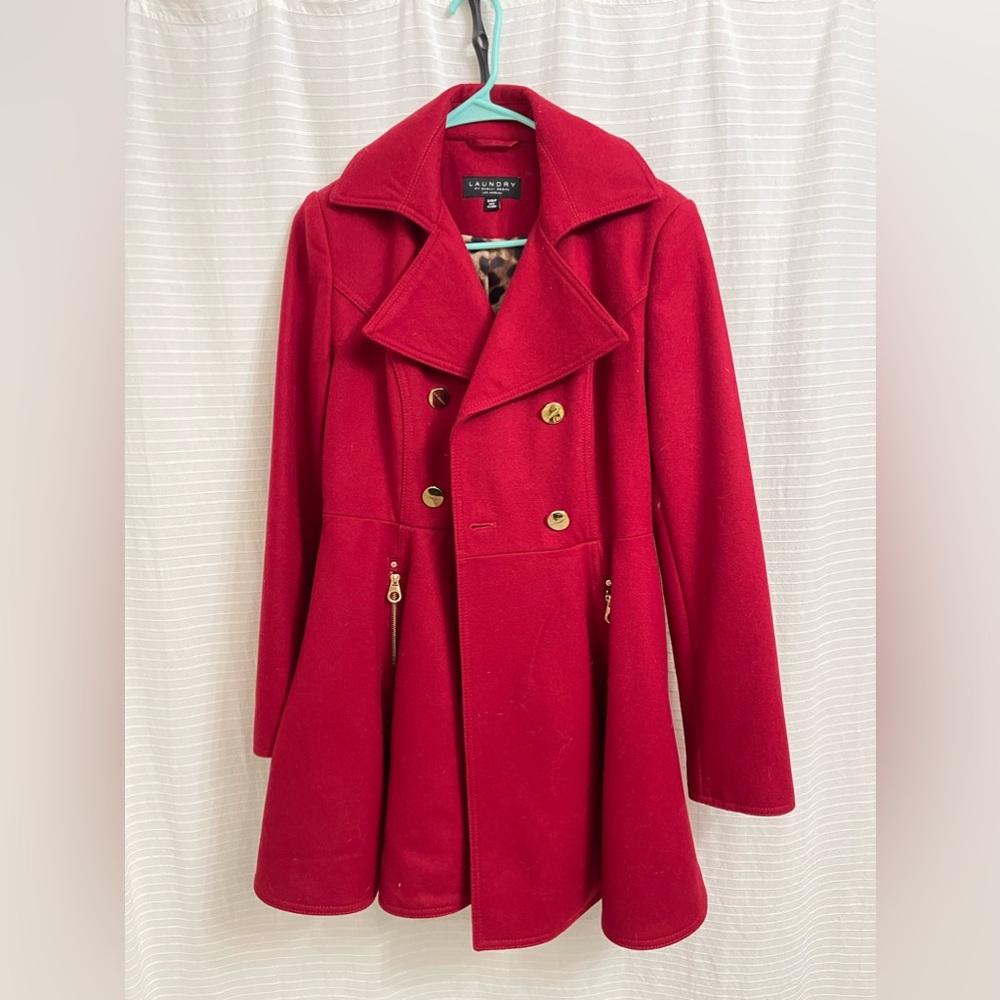 LAUNDRY by Shelli Segal, S/CH/P, Red